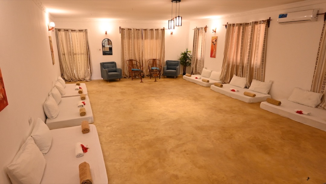 Sala de ceremonie la Ananda Villa Zanzibar