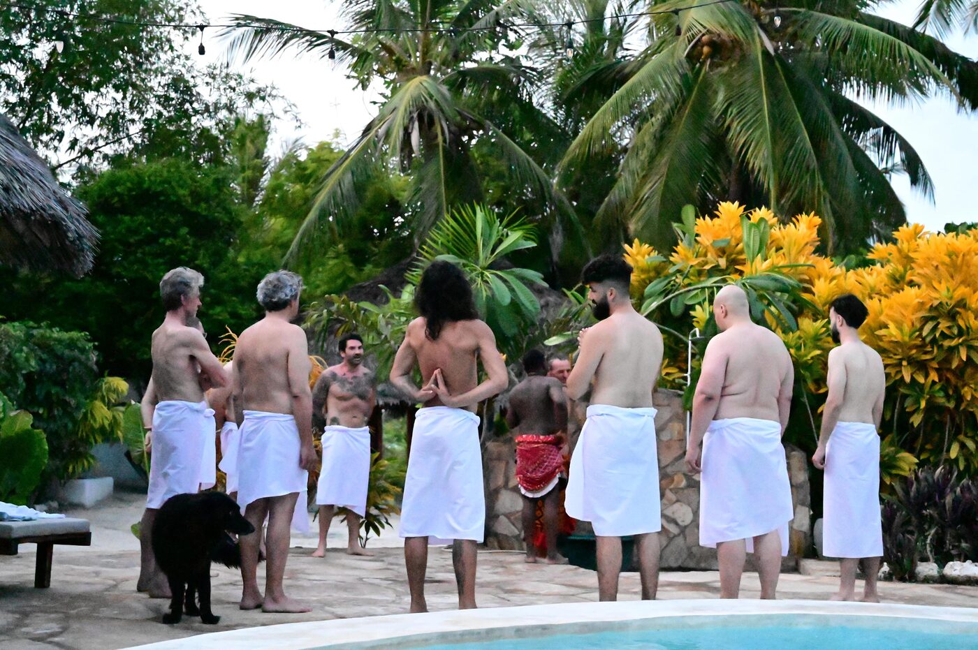 Ceremonie în aer liber la Ananda Villa Zanzibar